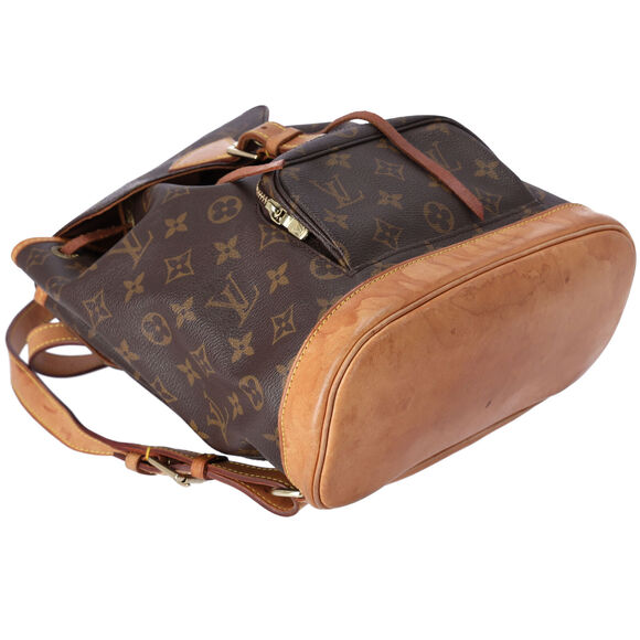 Louis Vuitton Montsouris MM Backpack M51136 Brown Monogram - Picture 7 of 8